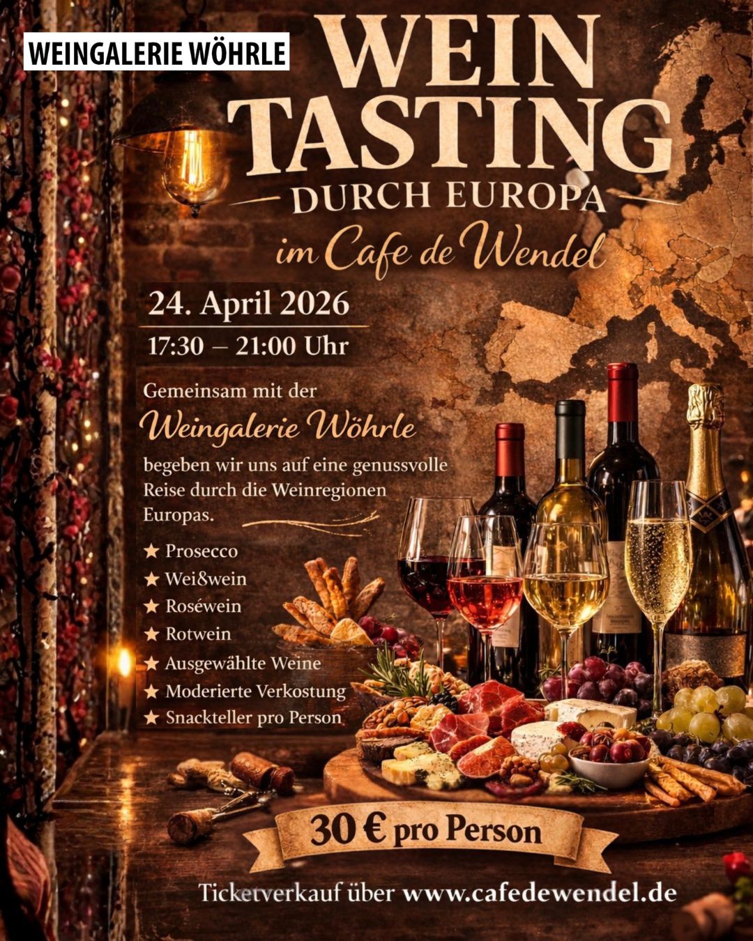 Weinprobe im Tierpark